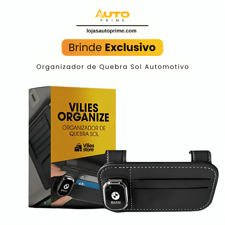 AutoOrganize™ - Organizador de Quebra Sol para Carros Premium