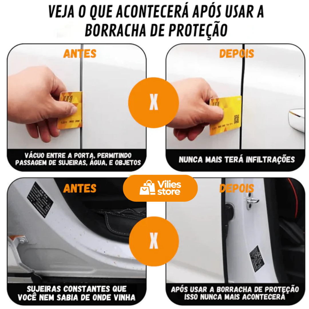 AutoProtection® - Borracha de Proteção Anti-Impacto e Ruídos