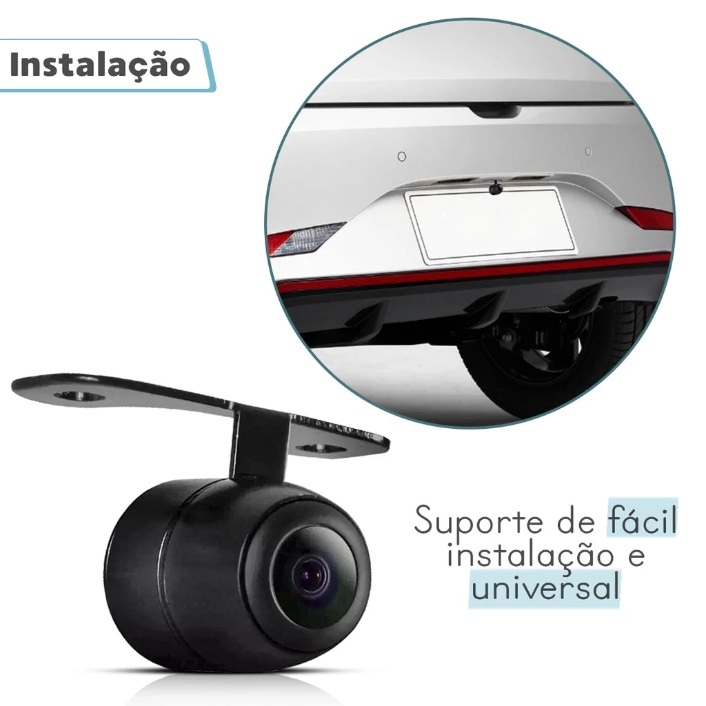 AutoCam - Câmera De Ré Super Resistente Para Estacionamento