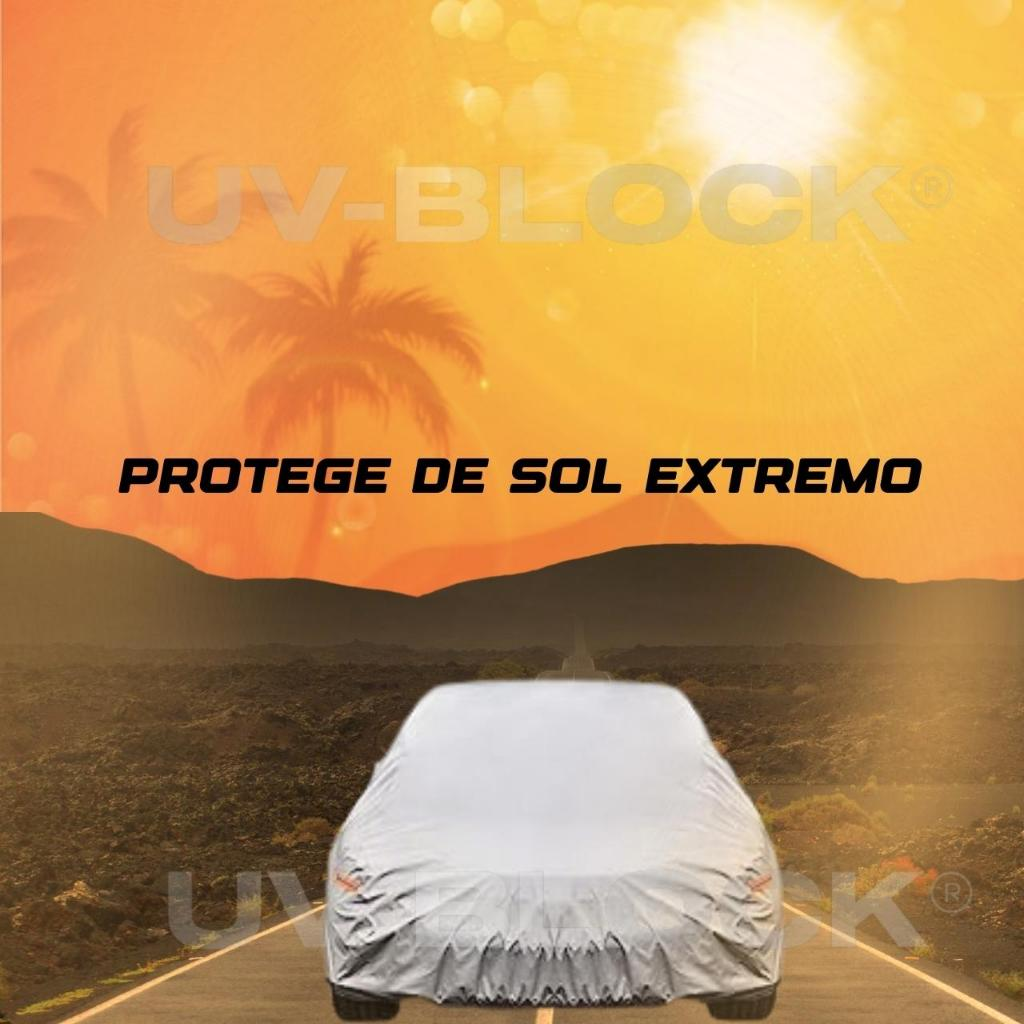Capa Carro Impermeável Protege Sol Chuva Poeira P M G UV-BLOCK 100% Anti-Uv Sem Forro