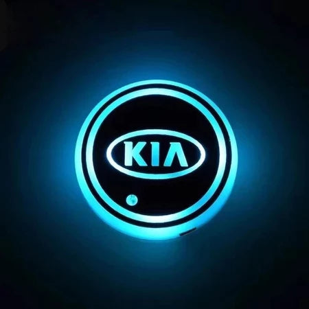 AutoLed - Suporte Para Copo Com Led Em Acrílico Resistente