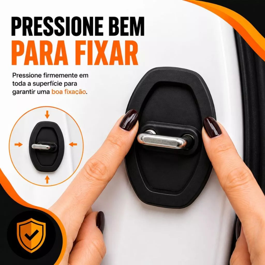 Protetor de Porta do Carro - Amortecedor Borracha Anti Colisão