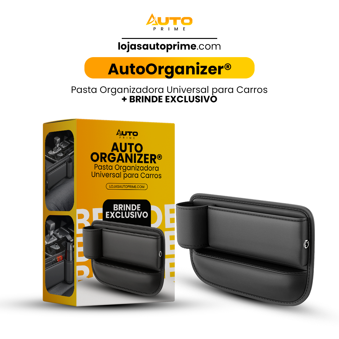AutoOrganizer® - Pasta Organizadora Universal para Carros