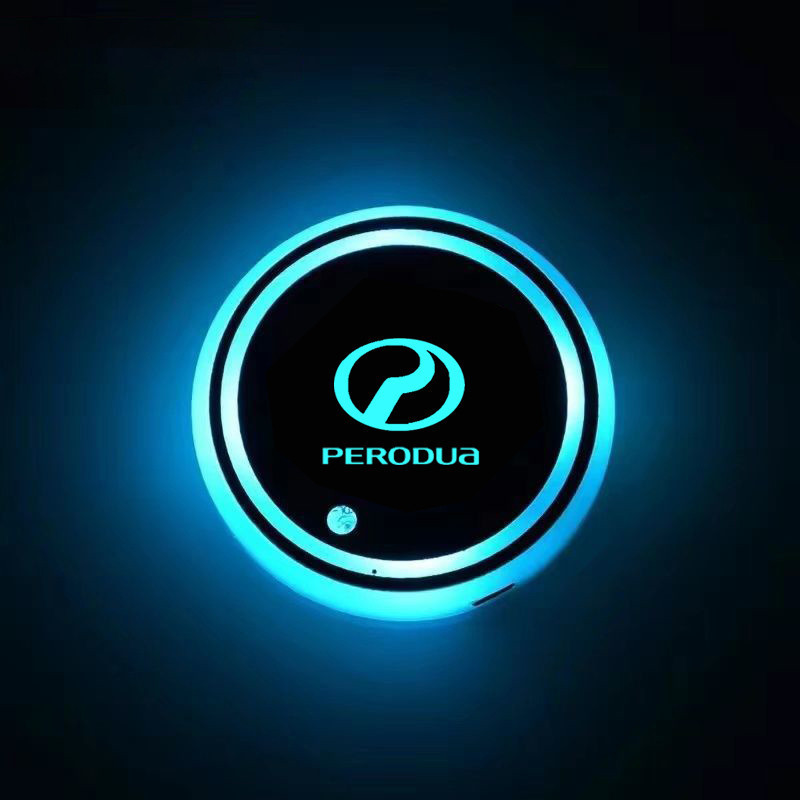 AutoLed - Suporte Para Copo Com Led Em Acrílico Resistente