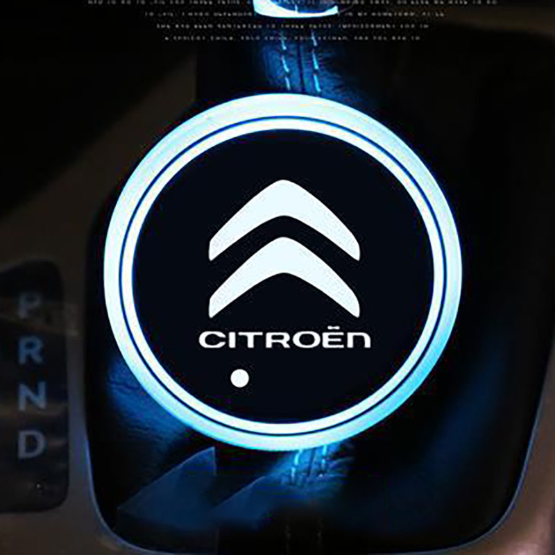 AutoLed - Suporte Para Copo Com Led Em Acrílico Resistente