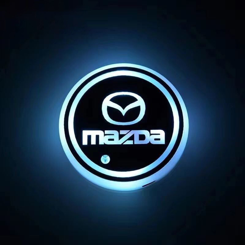 AutoLed - Suporte Para Copo Com Led Em Acrílico Resistente