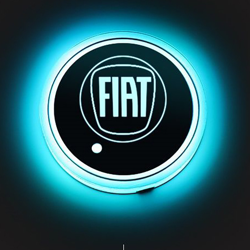 AutoLed - Suporte Para Copo Com Led Em Acrílico Resistente