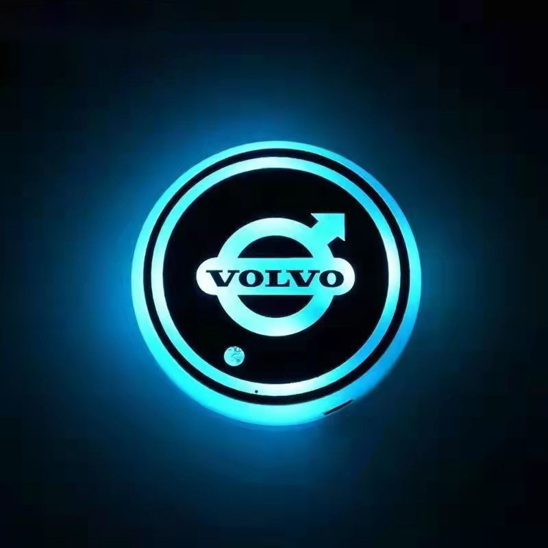 AutoLed - Suporte Para Copo Com Led Em Acrílico Resistente