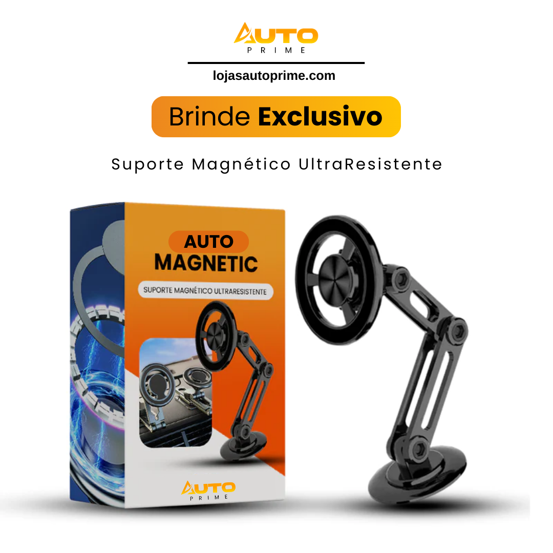 AutoMagnetic® - Suporte Magnético Ultraresistente Premium