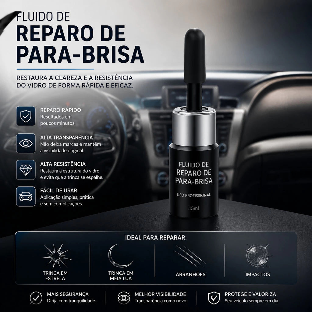 MagicGlass® - Kit Reparador De Vidros