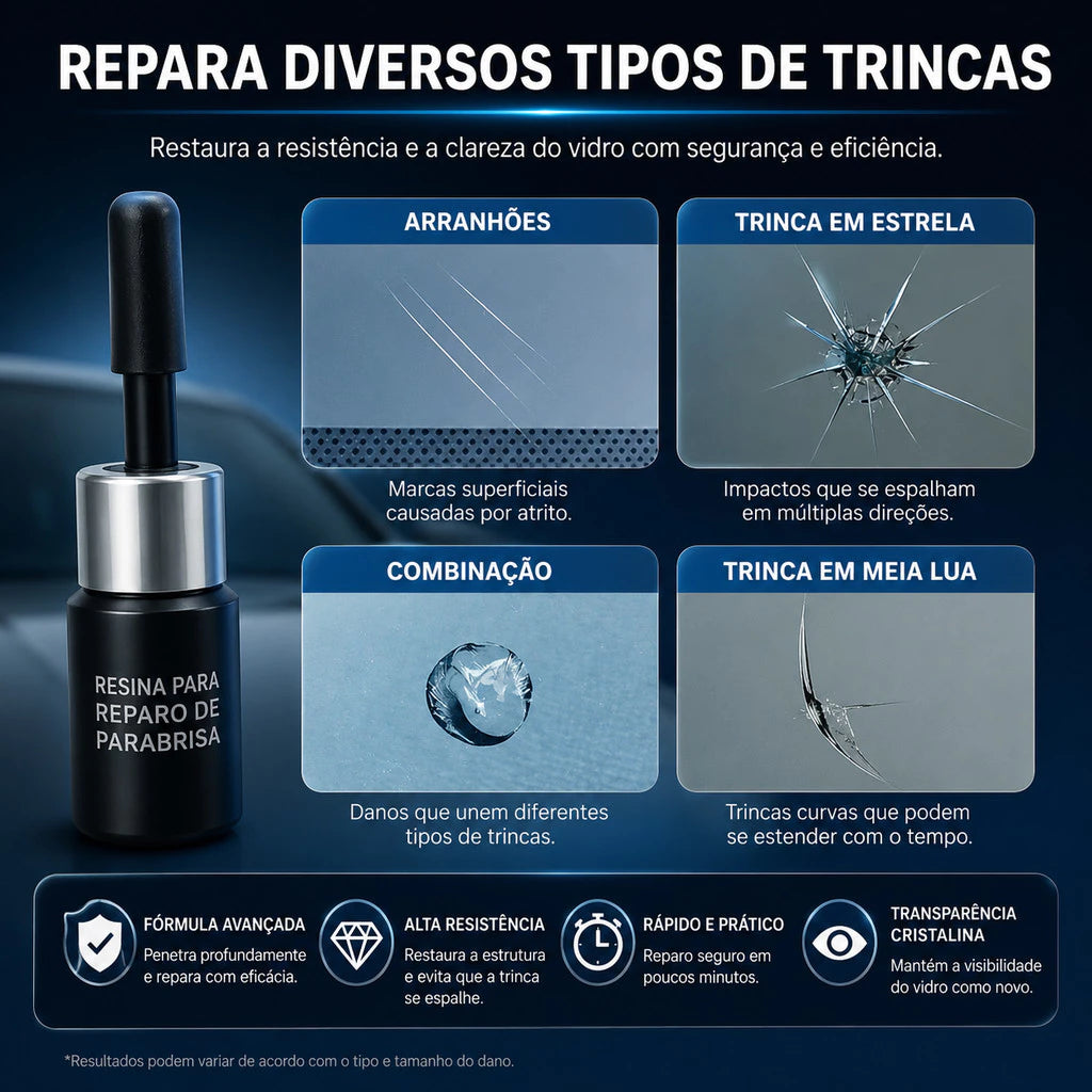 MagicGlass® - Kit Reparador De Vidros