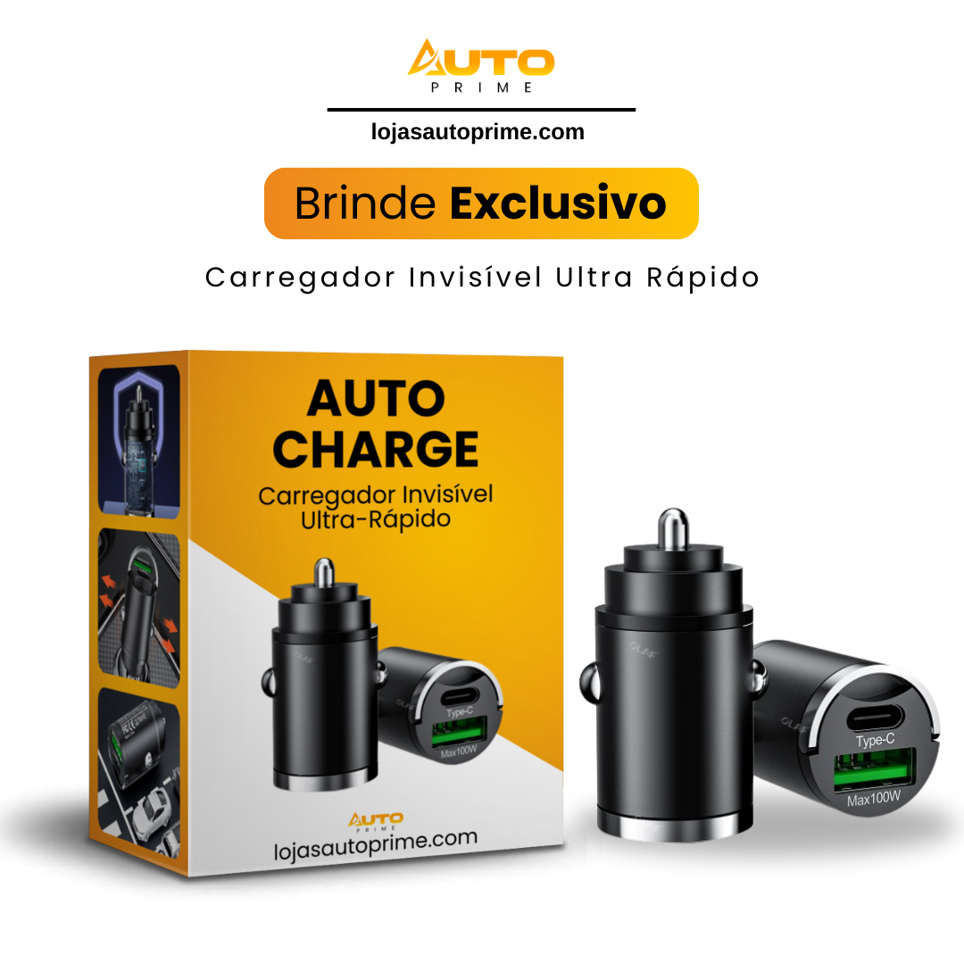 AutoCharge® - Carregador Invisível Ultra Rápido