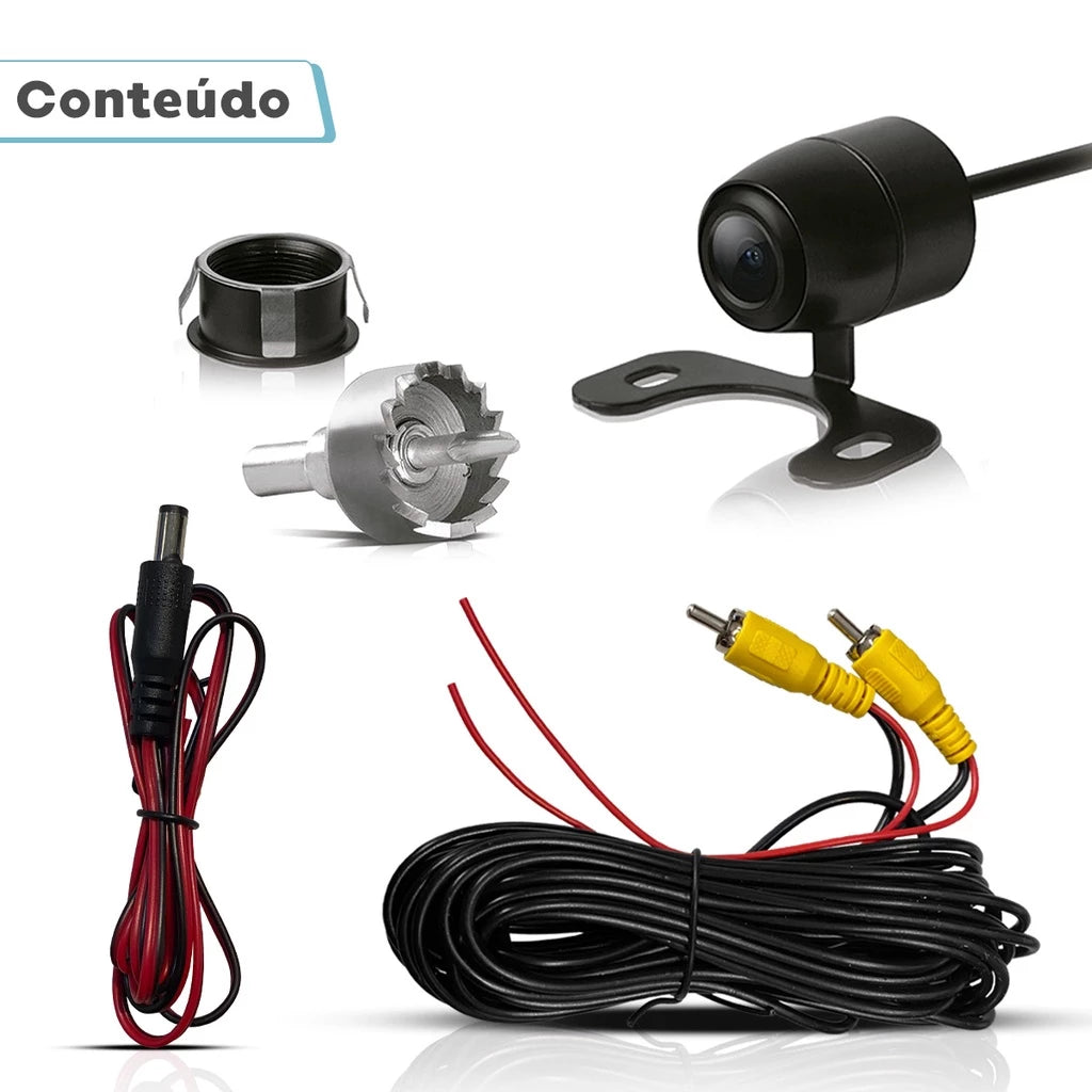 AutoCam - Câmera De Ré Super Resistente Para Estacionamento