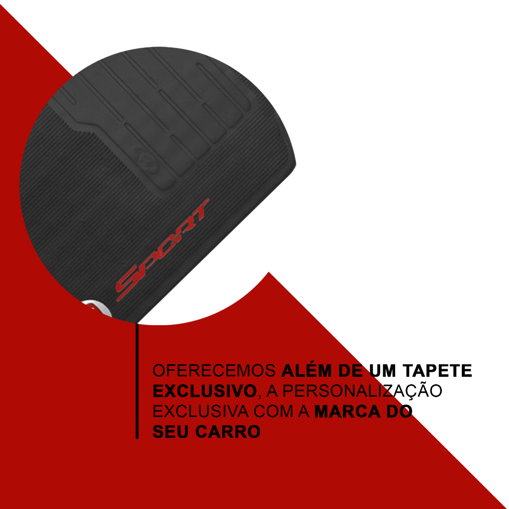 Kit Tapete Automotivo Universal - Versátil De Borracha Resistente