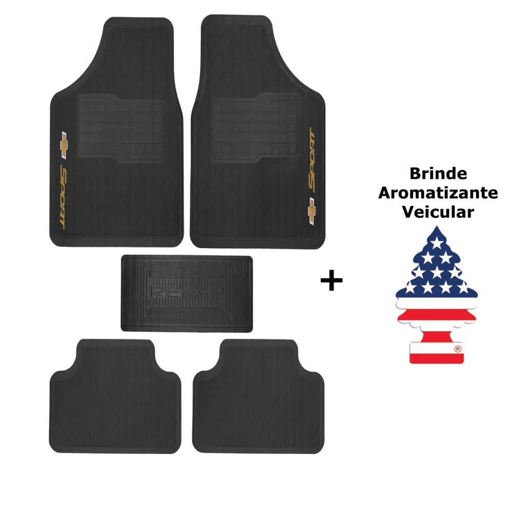 Kit Tapete Automotivo Universal - Versátil De Borracha Resistente + Brinde Exclusivo