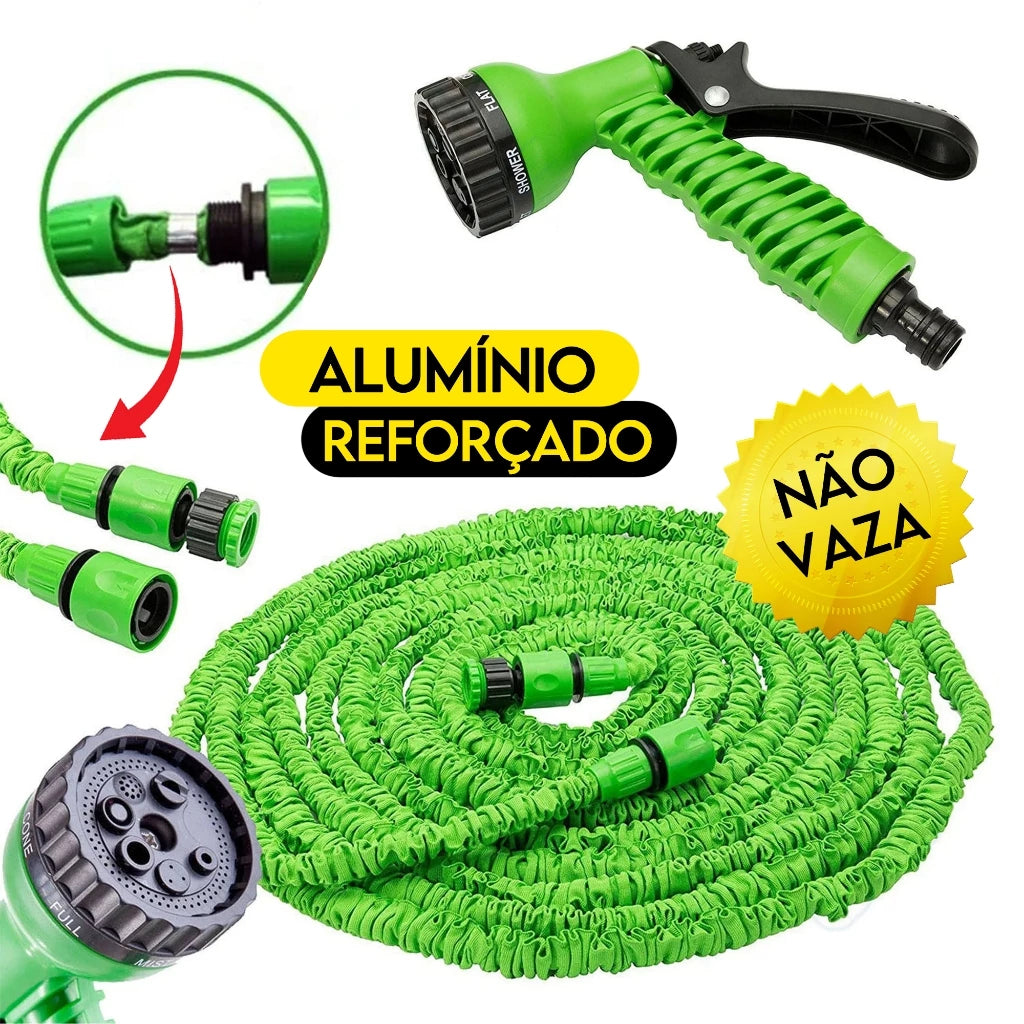 Mangueira Mágica Super Flexível Com 7 Tipos De Jato