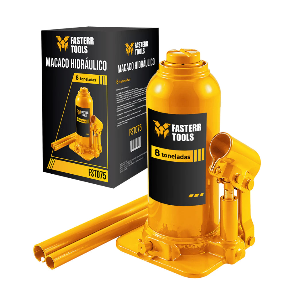 Macaco Hidráulico Fasterr - 8 Toneladas