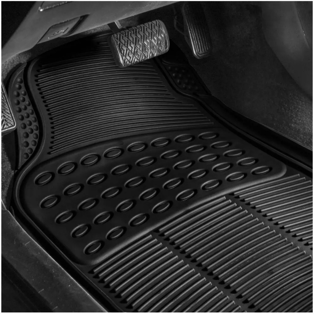 Kit Carpete Automotivo De Borracha PVC Reforçado