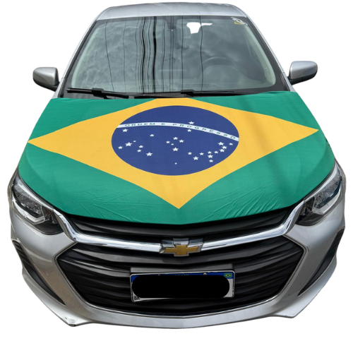 Capa Do Brasil Para Capô De Carro - Especial Copa do Mundo 