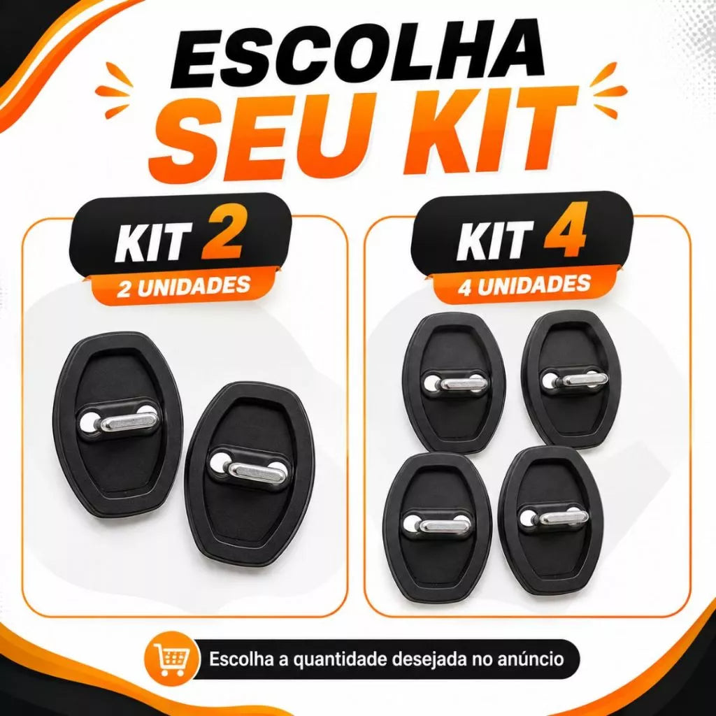 Protetor de Porta do Carro - Amortecedor Borracha Anti Colisão