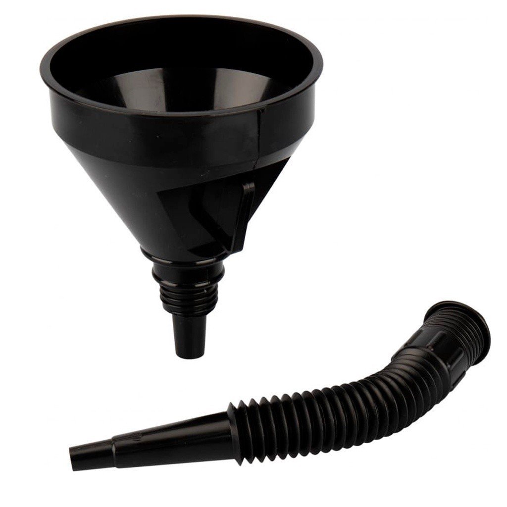 Funil Karbox Para Troca de Óleo e Abastecimento Automotivo - Cabo Longo 13x38 