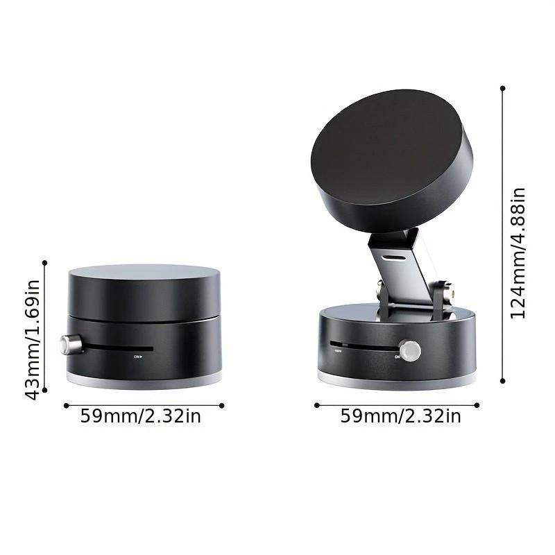AutoMag - Suporte Magnético 360° - Fixação Ultra Firme