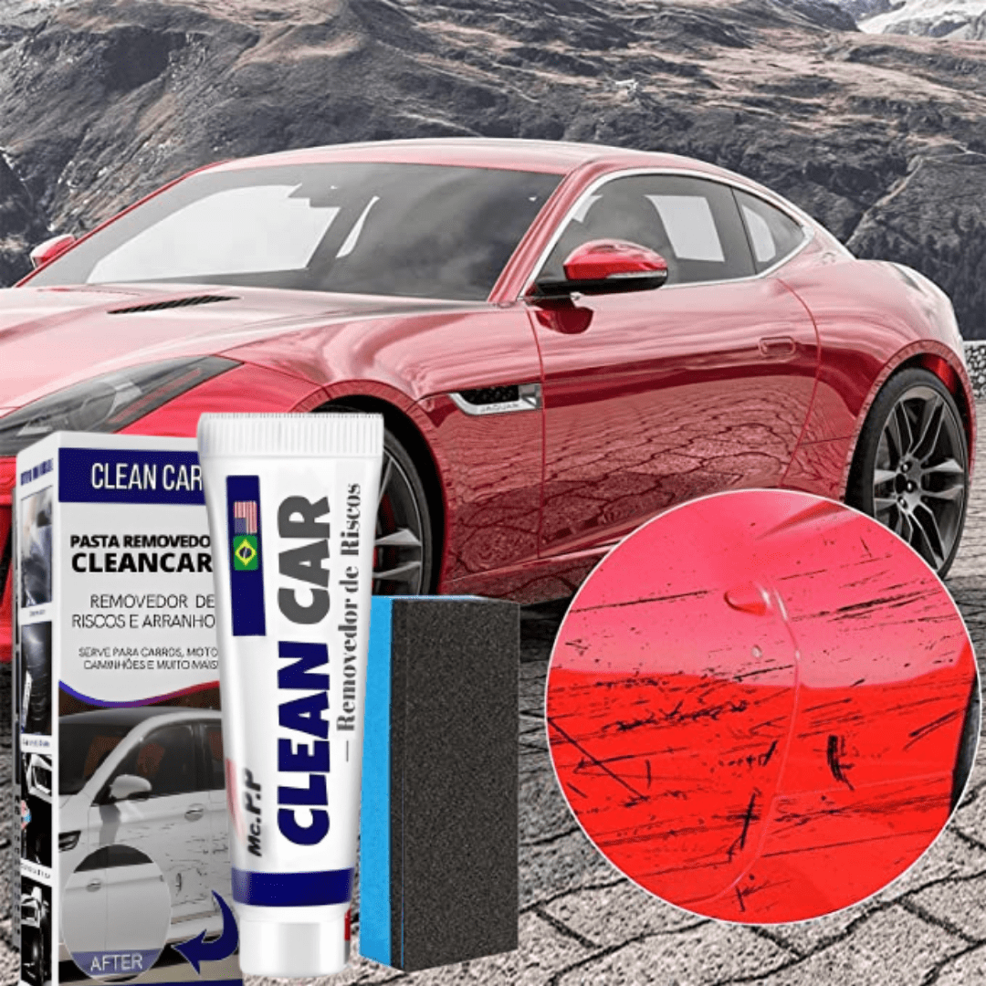 CleanCar® - Pasta Removedora de Riscos e Arranhões (Compre 1 leve 2)