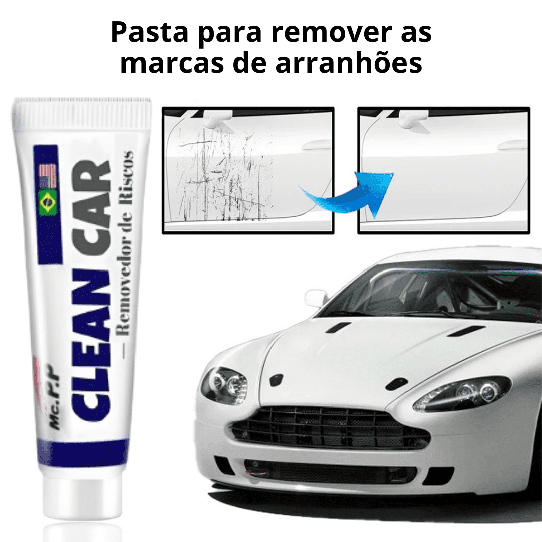 CleanCar® - Pasta Removedora de Riscos e Arranhões (Compre 1 leve 2)