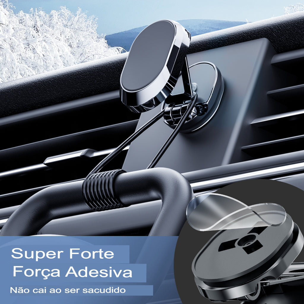 MagneticFLexy - Suporte Magnético para Celular Automotivo - COMPRE 1 e LEVE 2 + BRINDE EXCLUSIVO