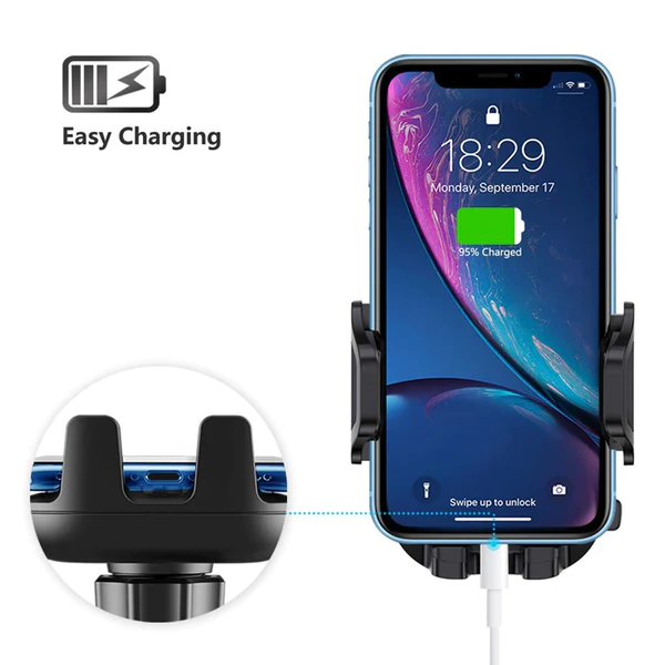 SupportFlexxy - Suporte Para Celular Veicular GPS - 360°